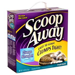 Scoop Away Clumping Cat Litter, Fresh Scent, 14 lb (6.35 kg)   Pet
