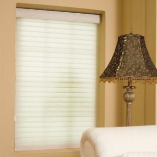 Shadehaven 54 1/2W in. 3 in. Light Filtering Sheer Shades with Roller System