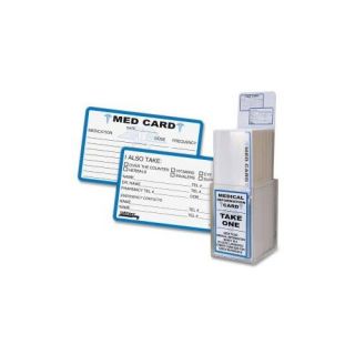 TABBIES Medical Information Card Display, 150 Cards, Other