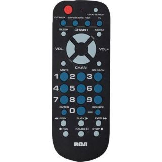 RCA RCR504BR 4 Device Palm Sized Universal Remote