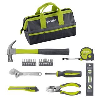 Evolv 23 pc Homeowner Tool Set All In One Tool Sets At 