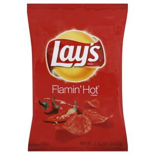Doritos Potato Chips, Flamin Hot Flavored, 2.875 oz (81.5 g)   Food