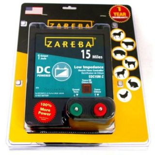 Zareba 15 Mile Battery Operated Low Impedance Fence Charger EDC15M Z