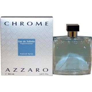 Azzaro Chrome Mens 3.4 ounce Eau de Toilette (Tester) Spray