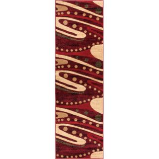 Well Woven Wallaby Avalon Red Area Rug