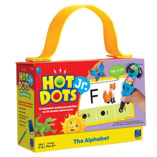 HOT DOTS JR. CARDS   THE ALPHABET   Toys & Games   Learning