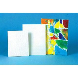 Sax Genuine Canvas Panel, White, 8" x 10"