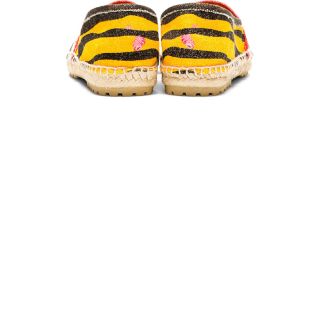 Dsquared2 Ivory Canvas Chameleon Espadrilles