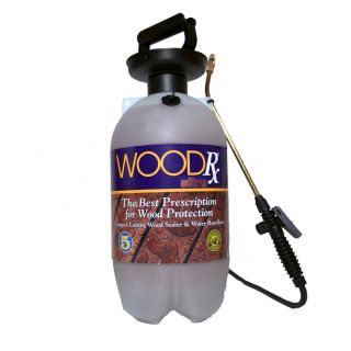 WoodRx Pre Tinted Sienna Semi Transparent Exterior Stain (Actual Net Contents 256 fl oz)