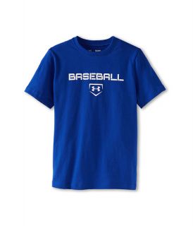 Under Armour Kids Ua Baseball Next S S Tee Big Kids Royal White