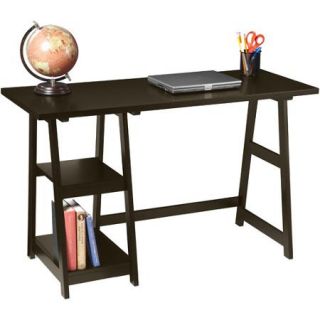 Designs 2 Go Trestle Desk by Convenience Concepts, Multiple Colors