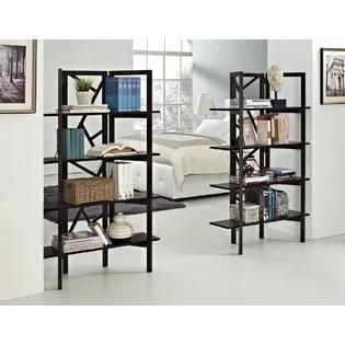 Dorel Home Furnishings  Indo Cherry Room Divider Bookcase