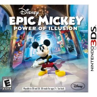 Disney Epic Mickey Power of Illusion (Nintendo 3DS)   Pre Owned