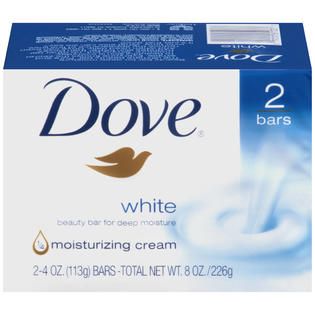 Dove White Beauty Bar   Beauty   Bath & Body   Bar Soaps