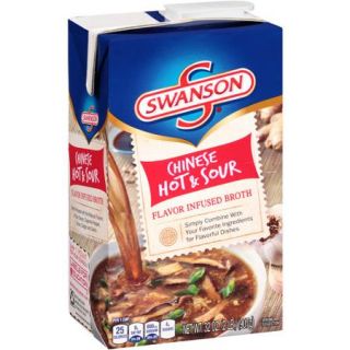 Swanson? Chinese Hot & Sour Flavor Infused Broth 32 oz. Aseptic Pack