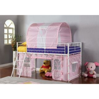 Hokku Designs Fantazia Twin Loft Bed with Angled Ladder