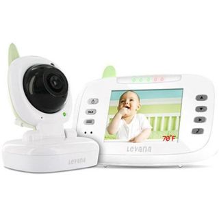 Levana   Safe N' See Advanced 3.5" Digital Video Baby Monitor