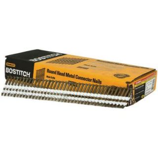 Bostitch 1 1/2 in. x 0.148 Round Head Galvanized Collated Metal Connector Nail (1000 Piece) RH MC14815G S