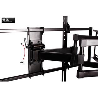 Brown Bear  Large Low Profile Full Motion TV Wall Mount for 46