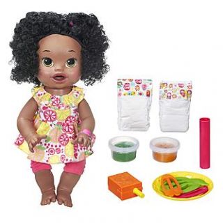 Baby Alive Super Snacks Snackin’ Sara African American   Toys