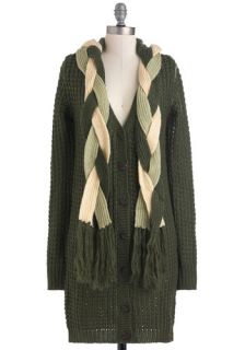 Tricks of the Braid Cardigan  Mod Retro Vintage Vests