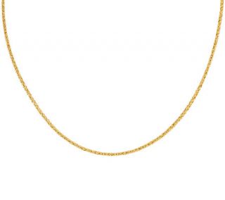 Vicenza Gold 20 Byzantine Chain Necklace 14K Gold, 5.8g —