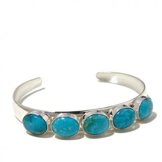 Jay King Long View Turquoise Sterling Silver Cuff Bracelet   7816830