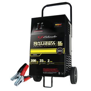 Schumacher Electric 200 Amp 12V Manual Wheeled Battery Charger/Starter