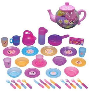 Disney Princess Big Teapot Dish Set   Toys & Games   Dolls