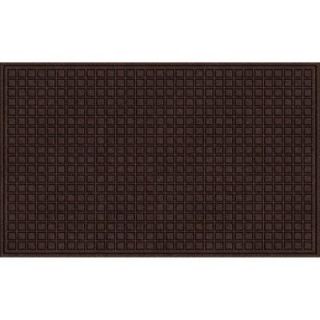 TrafficMASTER Brown 36 in. x 60 in. Synthetic Fiber and Recycled Rubber Commercial Door Mat 60 885 1403 30000500