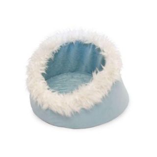 PAW Small Blue Feline Cat Comfort Cavern Pet Bed 80 00192
