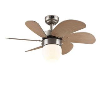 Westinghouse Turbo Swirl CFL 30 in. Brushed Aluminum Ceiling Fan DISCONTINUED 7225600