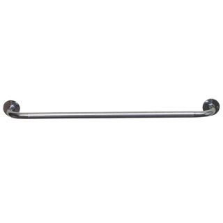 DMI 34.38 in Chrome Wall Mount Grab Bar