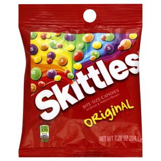Skittles  Bite Size Candies, Original, 7.20 oz (204.1 g)