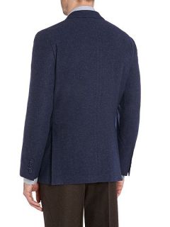 Richard James Mayfair Contemporary knitted jacket Airforce Blue