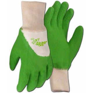 Boss Gloves 8404GM Medium Green Dirt Digger Gardening and General Purpose Gloves