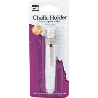 Charles Leonard Aluminum Chalk Holder, Silver