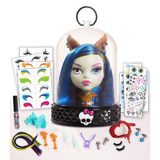 Monster High Stylin Head Kit   Toys & Games   Dolls & Accessories