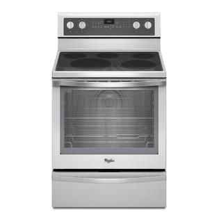 Whirlpool WFE715H0EH 6.4 cu. ft. Freestanding Electric Range   White