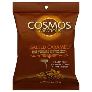 Cosmos Creations Baked Corn, Salted Caramel, 1.7 oz (49.6 g)   Food