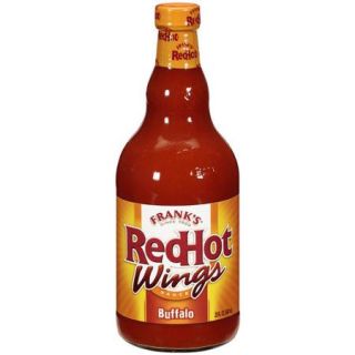 Franks RedHot Buffalo Wings Sauce, 23 fl oz