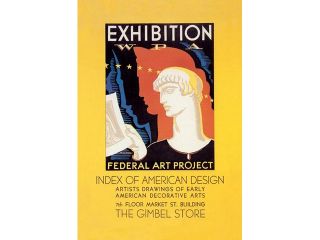 Buy Enlarge 0 587 01071 1C12X18 WPA Federal Art Project  Index of American Design  Canvas Size C12X18