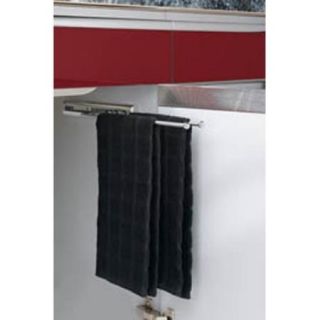 Rev a Shelf Undersink Pullout 3 Prong Towel Bar   Chrome