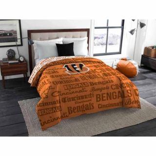 NFL Cincinnati Bengals Twin/Full Bedding Comforter