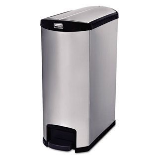 simplehuman Butterfly Step Trash Can, Fingerprint Proof Brushed