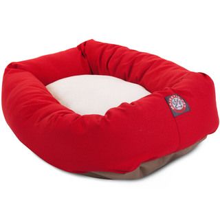 Majestic Pet Bagel style Red 40 inch Dog Bed