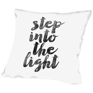 Step Into the Light Throw Pillow