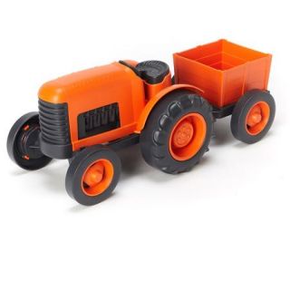 Green Toys Farm Tractor, Orange