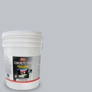 ANViL 5 gal. Dover Grey Acrylic Solid Color Interior/Exterior Concrete Stain DISCONTINUED 209646