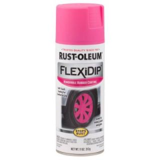 Rust Oleum FlexiDip 11 oz. Bright Pink Spray Paint (Case of 6) 283178